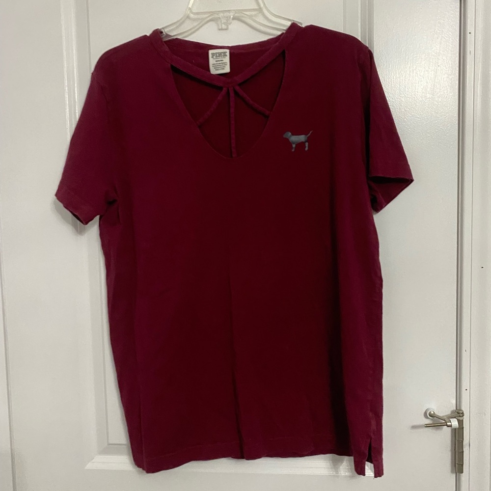 Pink Victoria’s Secret shirt